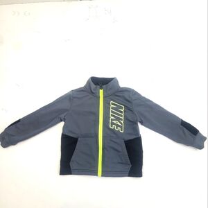 Nike Gray Jacket with Neon Accents